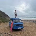 Rent A Campervan Vw T3 Azul In Algarve Portugal Luxussátor *