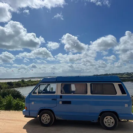 Rent A Campervan Vw T3 Azul In Algarve Portugal Glamping