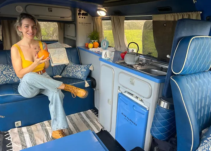 Rent A Campervan Vw T3 Azul In Algarve Portugal *