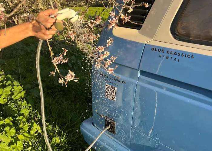 Rent A Campervan Vw T3 Azul In Algarve Portugal * Bicas