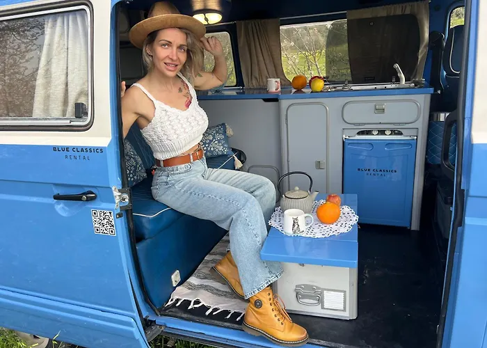 Rent A Campervan Vw T3 Azul In Algarve Portugal Bicas