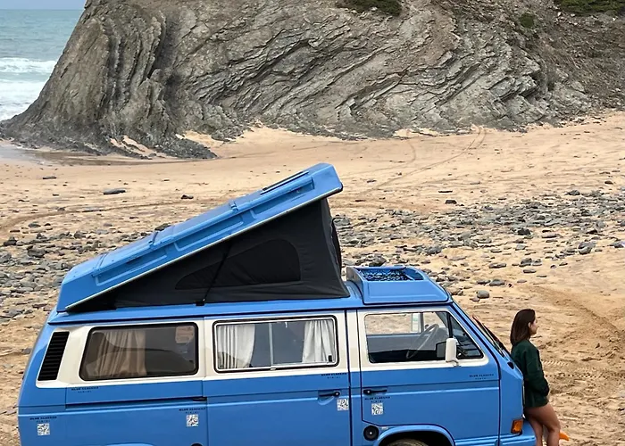 Rent A Campervan Vw T3 Azul In Algarve Portugal Роскошный шатер *