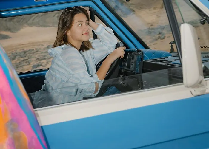 Rent A Campervan Vw T3 Azul In Algarve Portugal Роскошный шатер